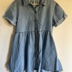 Blue Denim Dress